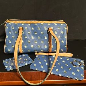 Dooney Bourke Handbag and extras